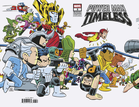 Power Man Timeless #3 B  Chris Giarrusso Marvel Universe Connecting Variant J (04/16/2025) Marvel