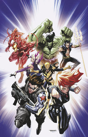 New Avengers #1 L 1:100 Stephen Segovia Virgin Variant (06/11/2025) Marvel