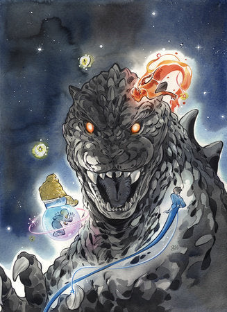 Godzilla Vs. Fantastic Four #1 A1 Cover Set Of 10 1:25 1:100 (03/26/2025) Marvel