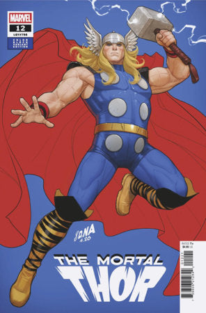 Mortal Thor #12 C David Nakayama Color Block Blue Variant (07/01/2026) Marvel