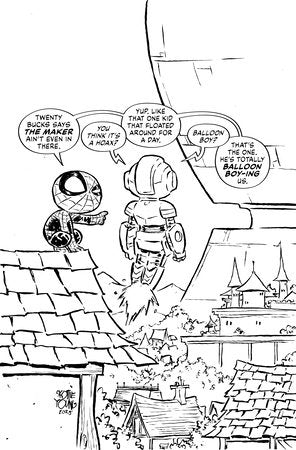 Ultimate Endgame #1 L 1:100 Skottie Young B&W Virgin Variant (12/31/2025) Marvel