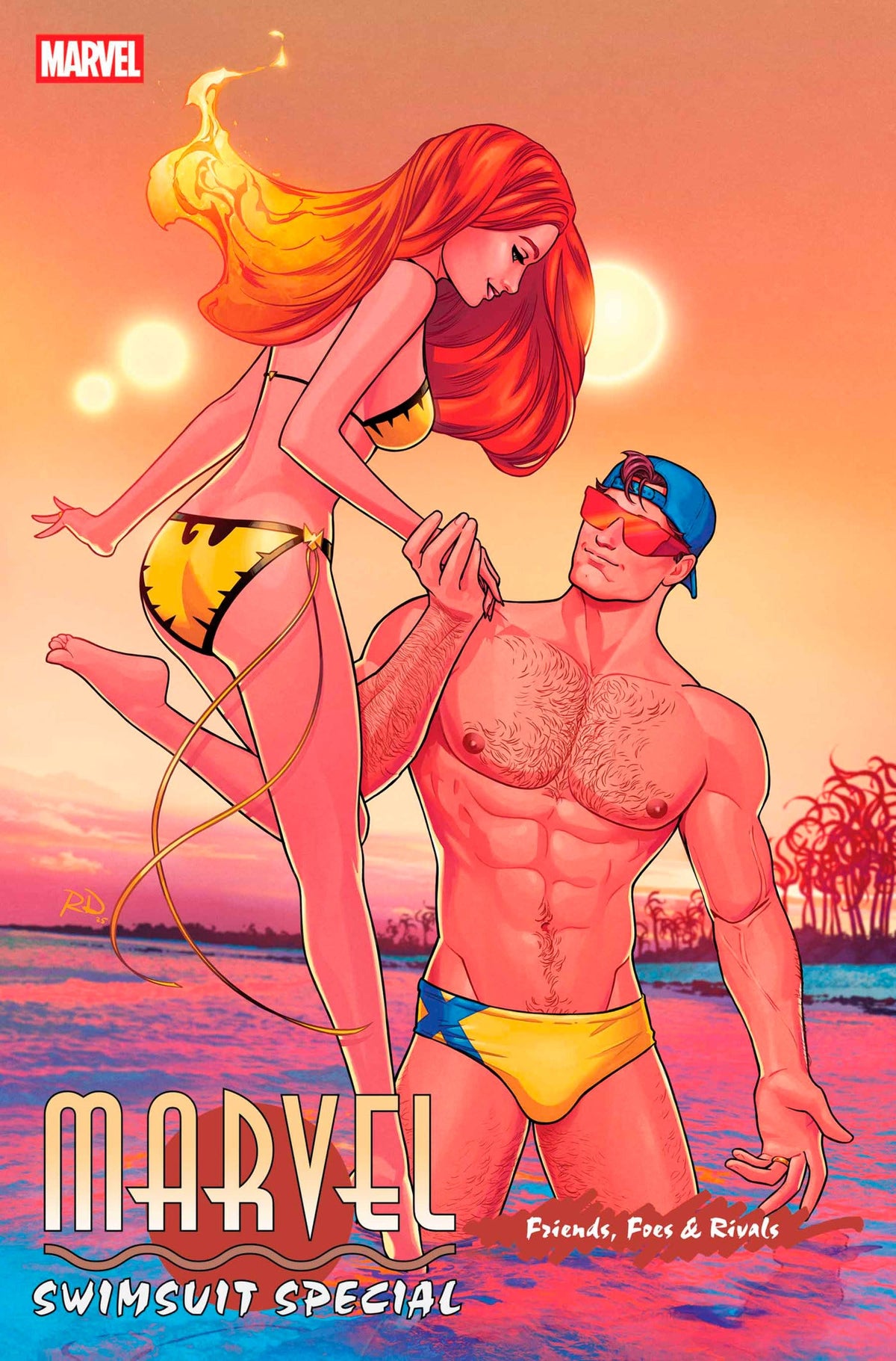 Marvel Swimsuit Special Friends, Foes & Rivals #1 A1 Cover Set Of 9 1:50 1:100 (07/09/2025) Marvel