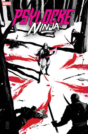 Psylocke Ninja #1 A1 Cover Set Of 9 1:25 1:100 (01/21/2026) Marvel