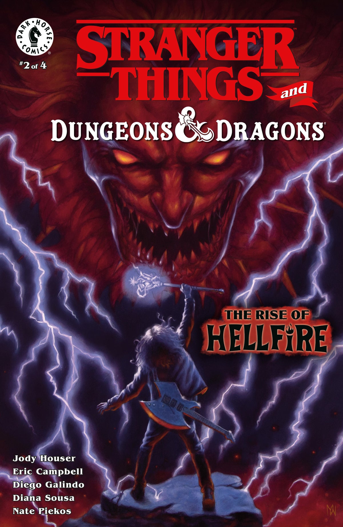 Stranger Things And Dungeons & Dragons The Rise Of Hellfire #2 A Myles Wohl Jody Houser (03/26/2025) Dark Horse