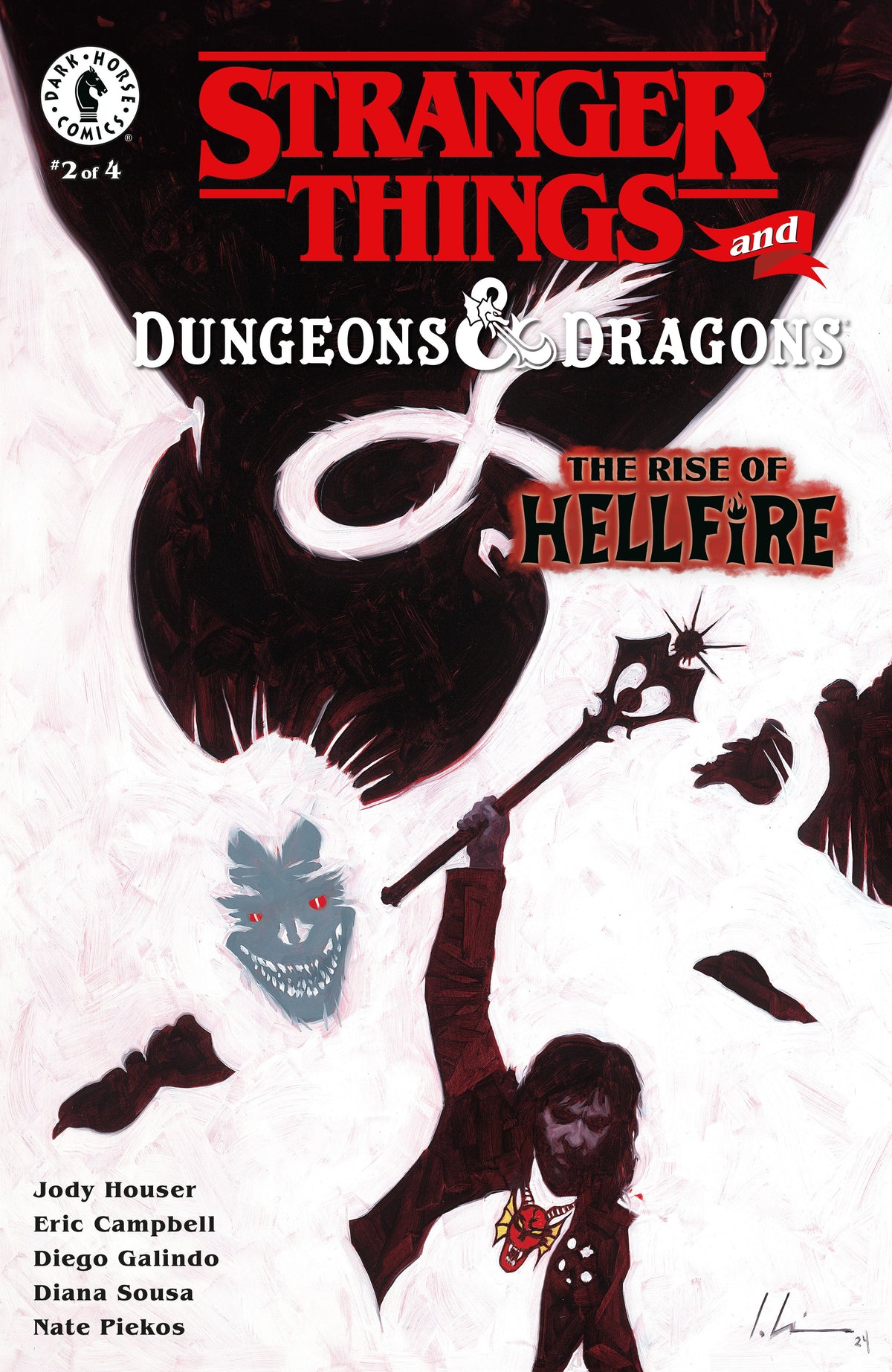Stranger Things And Dungeons & Dragons The Rise Of Hellfire #2 D Jeremy Wilson Variant (03/26/2025) Dark Horse