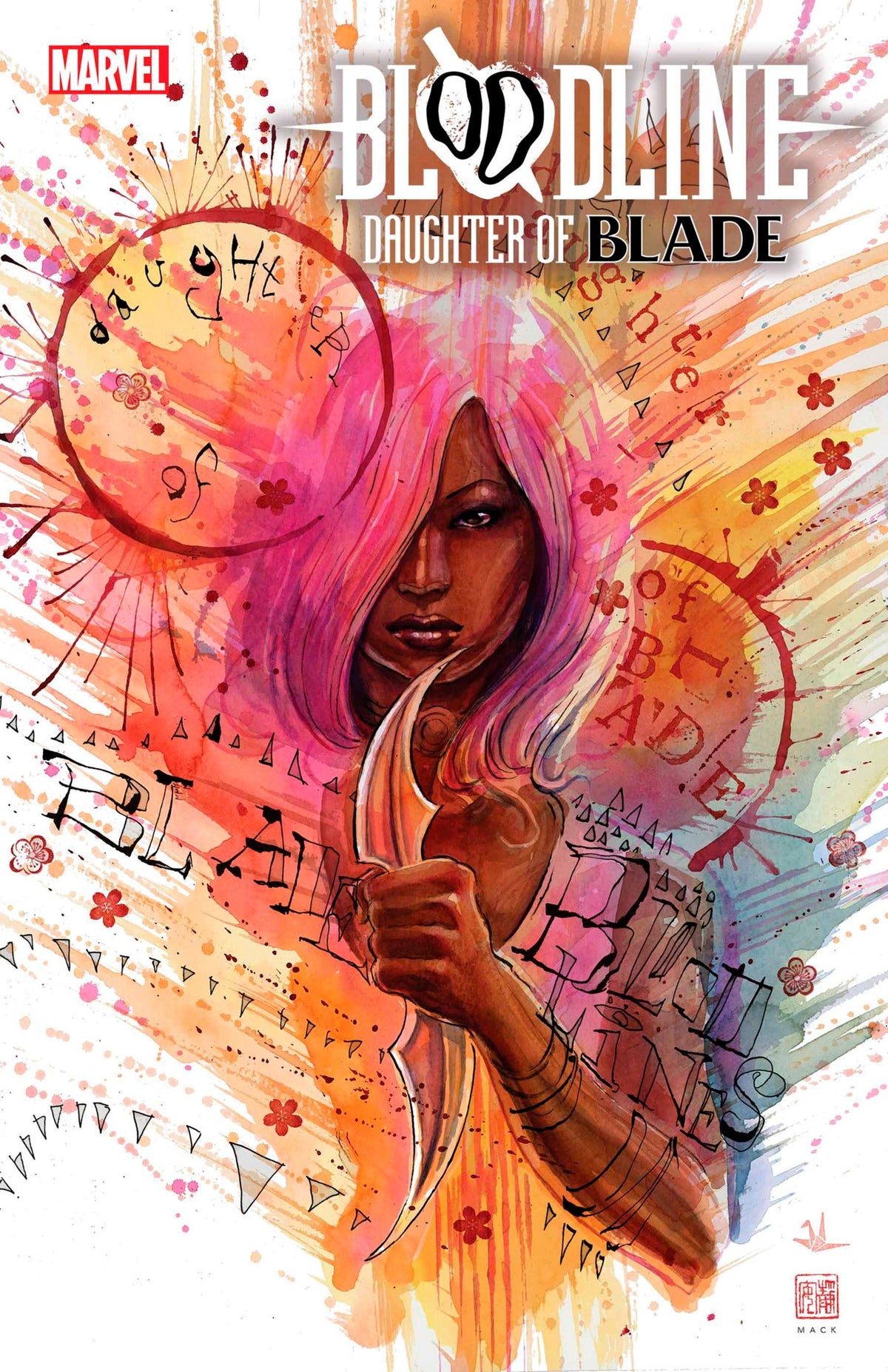 Bloodline Daughter Of Blade #4 D 1:25 David Mack GGA Variant (05/17/2023) Marvel