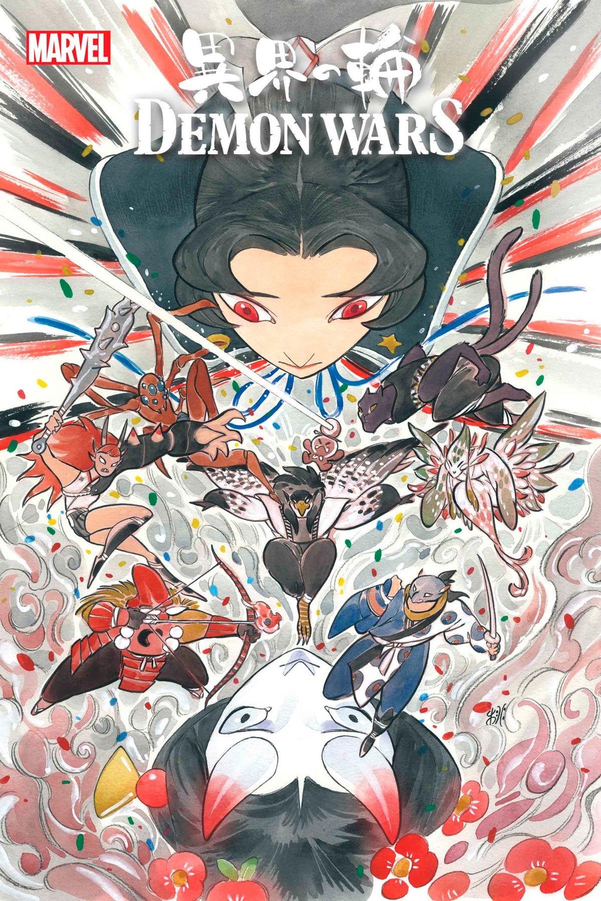 Demon Wars Scarlet Sin #1 A Peach Momoko (05/03/2023) Marvel