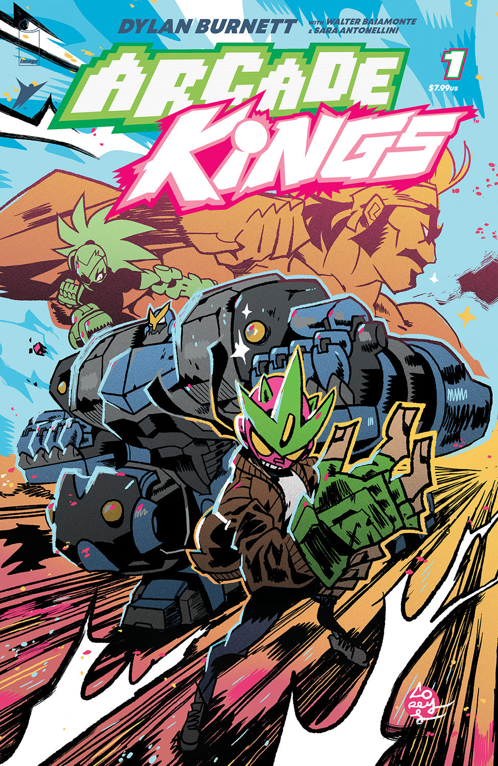 Arcade Kings #1 (Of 5) B Corey Lewis Variant (05/17/2023) Image