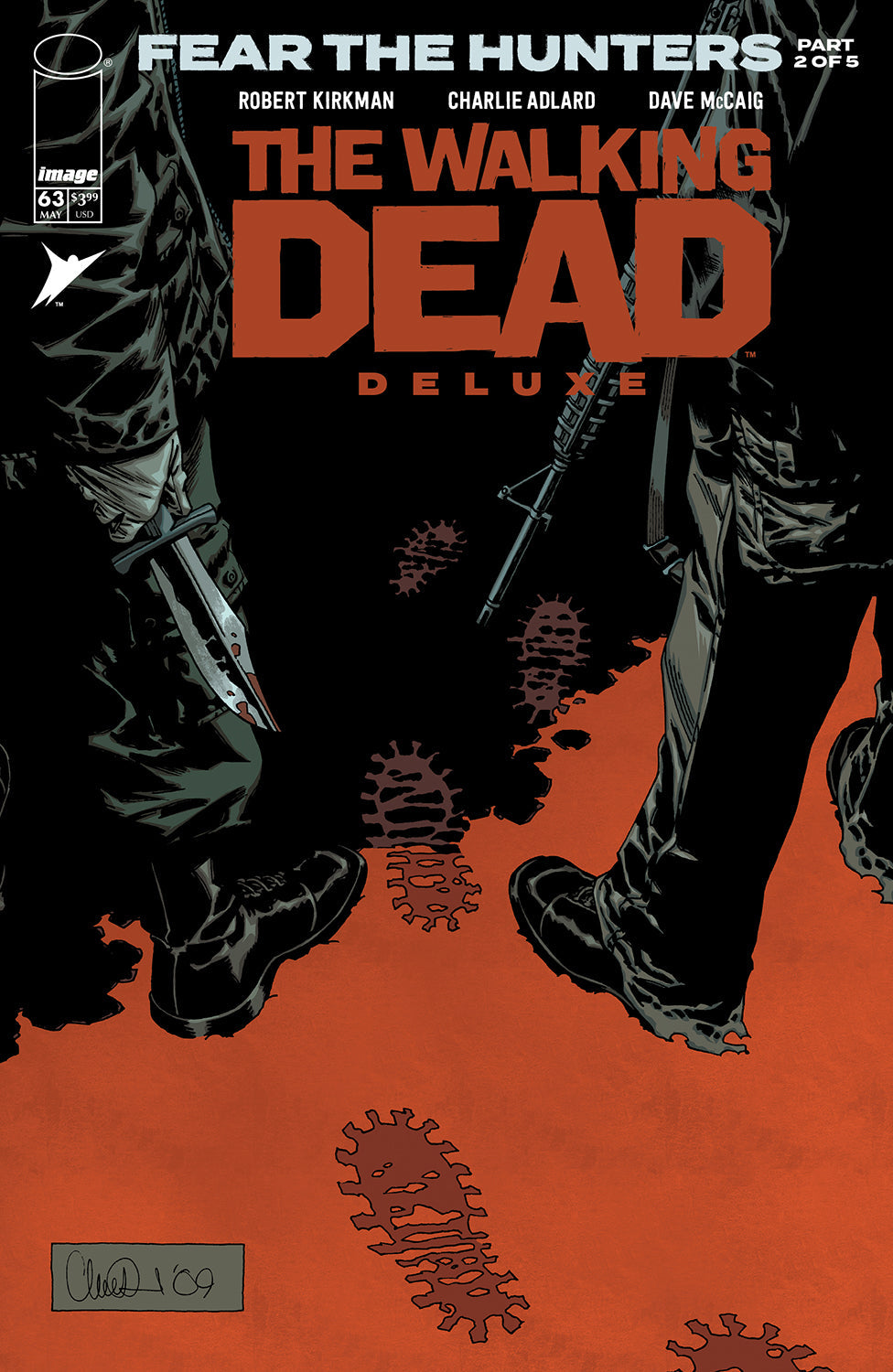 Walking Dead Dlx #63 B Charlie Adlard Variant (05/17/2023) Image