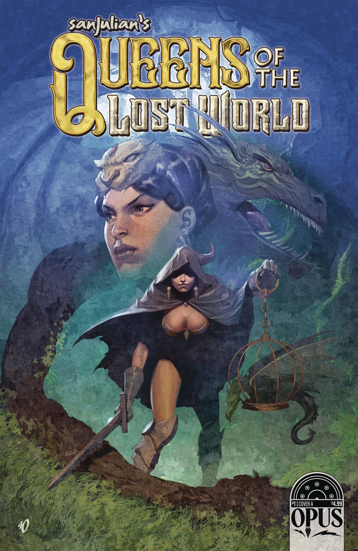 Sanjulian Queen Lost World #1 A Olivetti (05/24/2023) Opus