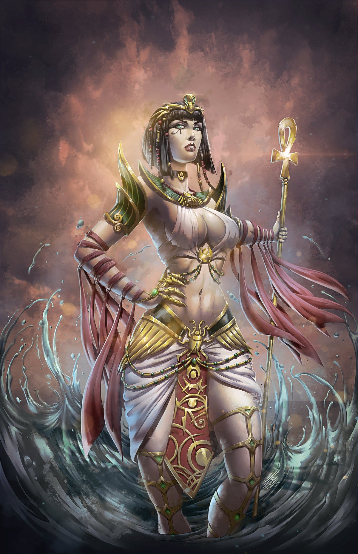 Myths & Legends Quarterly Dagon D Vinz El Tabanas GGA Variant (05/31/2023) Zenescope