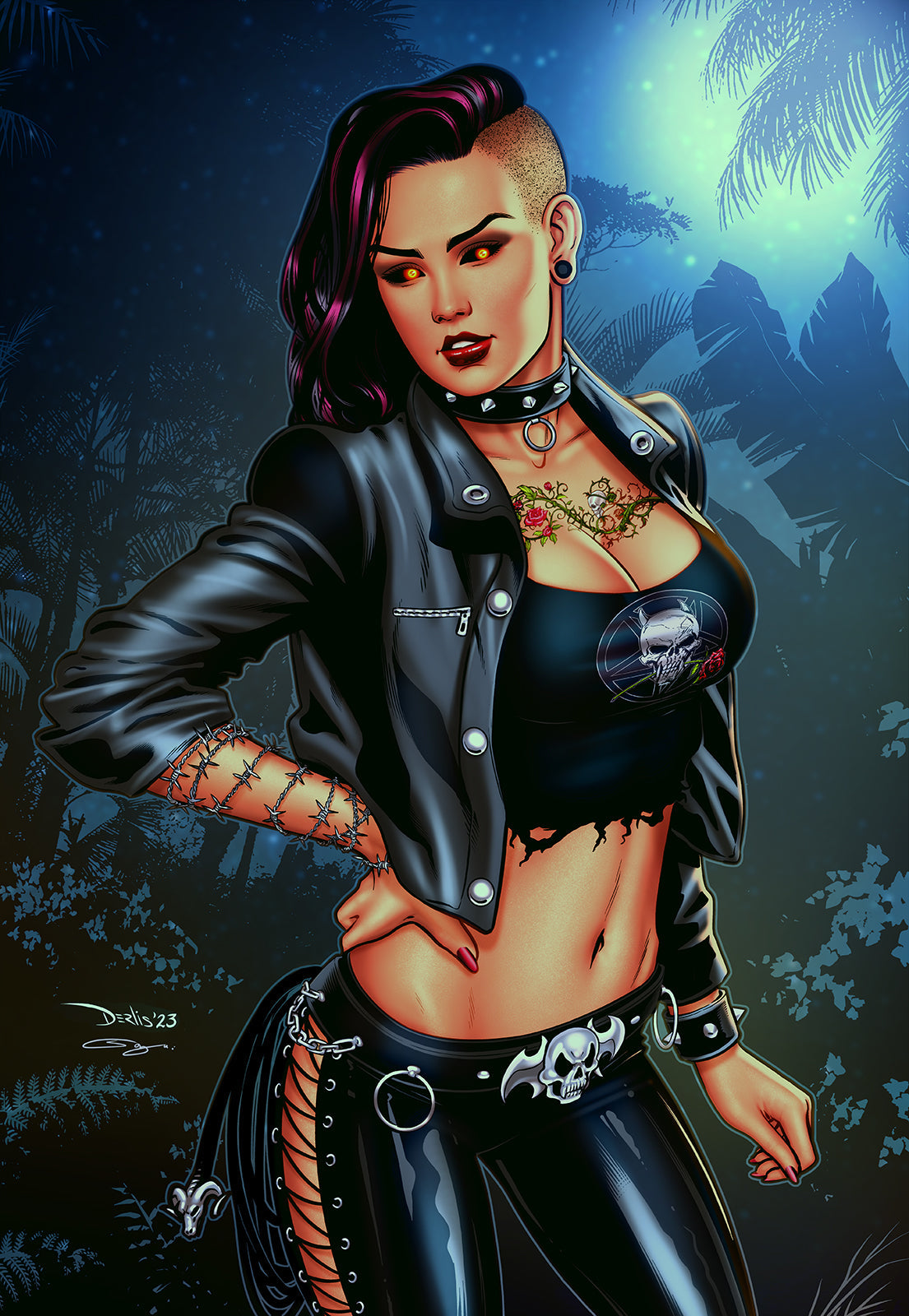 Van Helsing Hell To Pay D Derlis Santacruz GGA Variant (05/24/2023) Zenescope