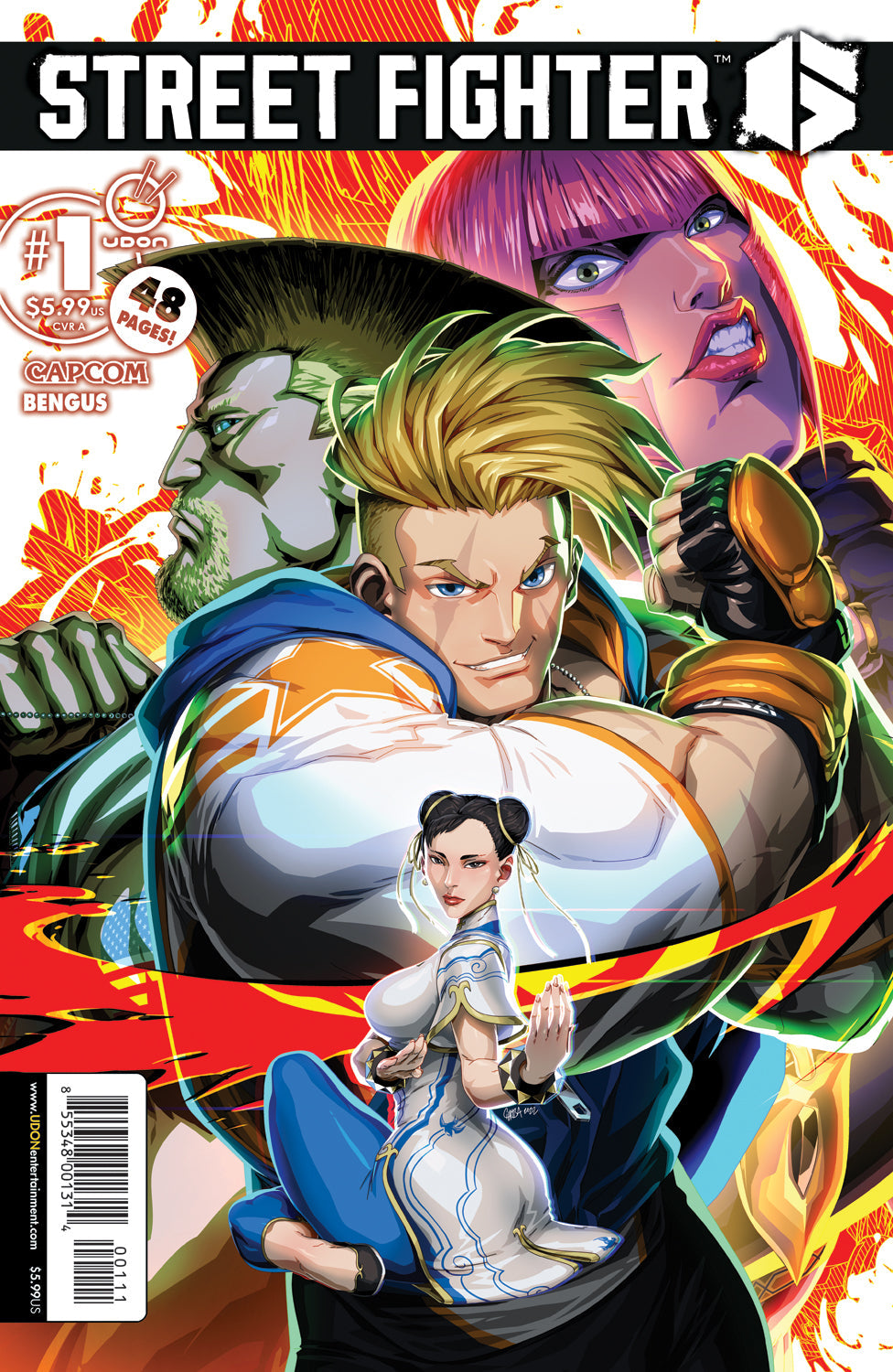 Street Fighter 6 #1 (Of 4) A Cruz (05/10/2023) Udon