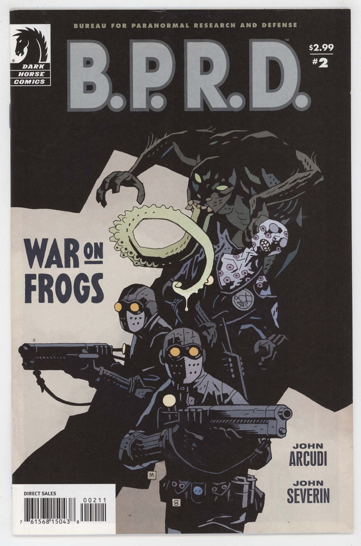 BPRD War On Frogs 2 Dark Horse 2009 NM Mike Mignola B.P.R.D.