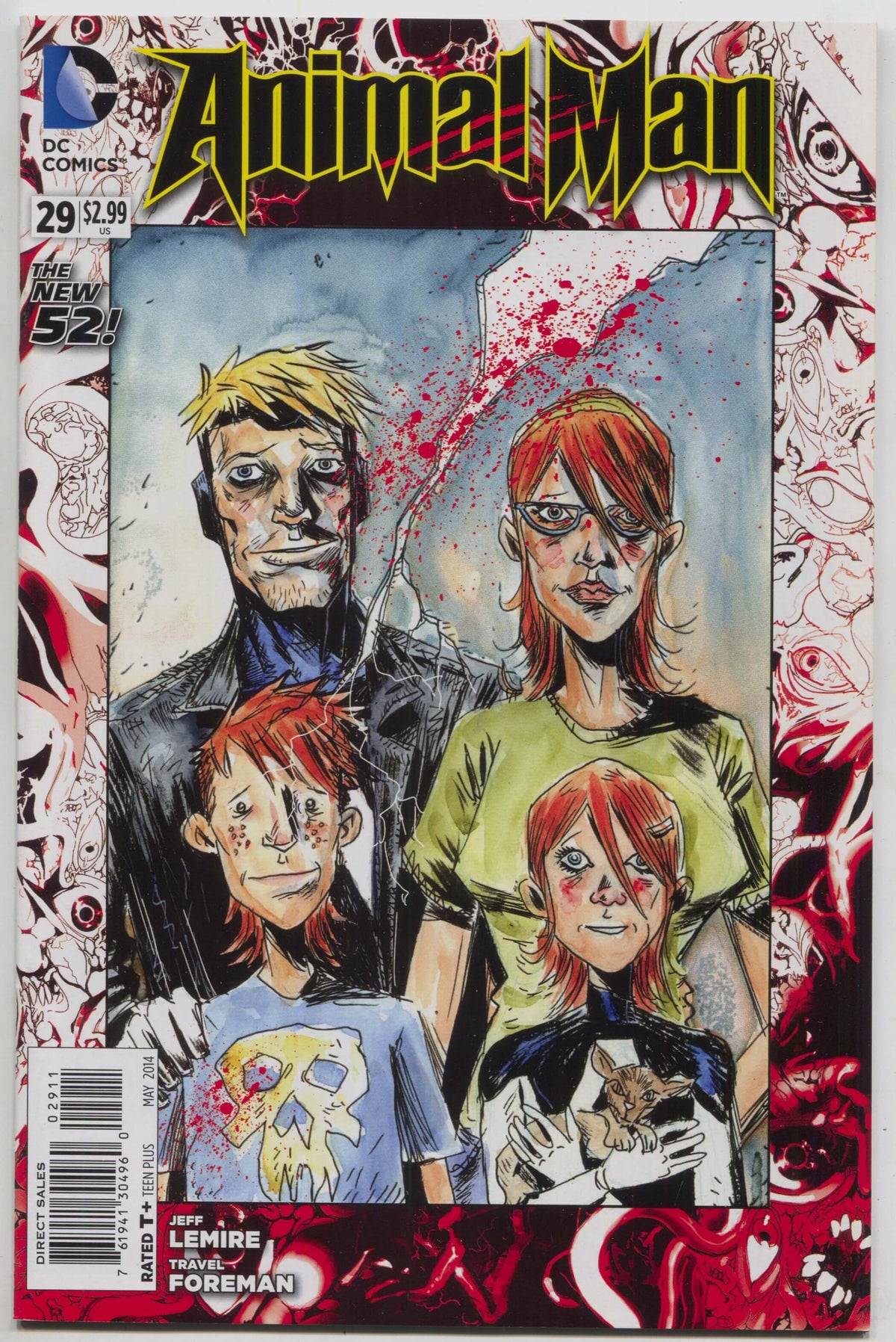 Animal Man 29 2nd Series DC 2011 NM Travel Foreman
