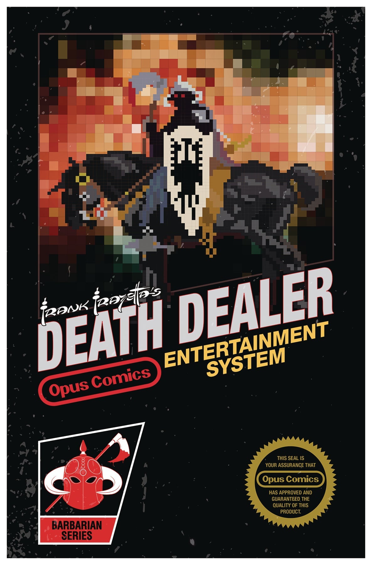 Frank Frazetta Death Dealer #14 C 1:5 Kremenek NES Homage Variant (07/12/2023) Opus