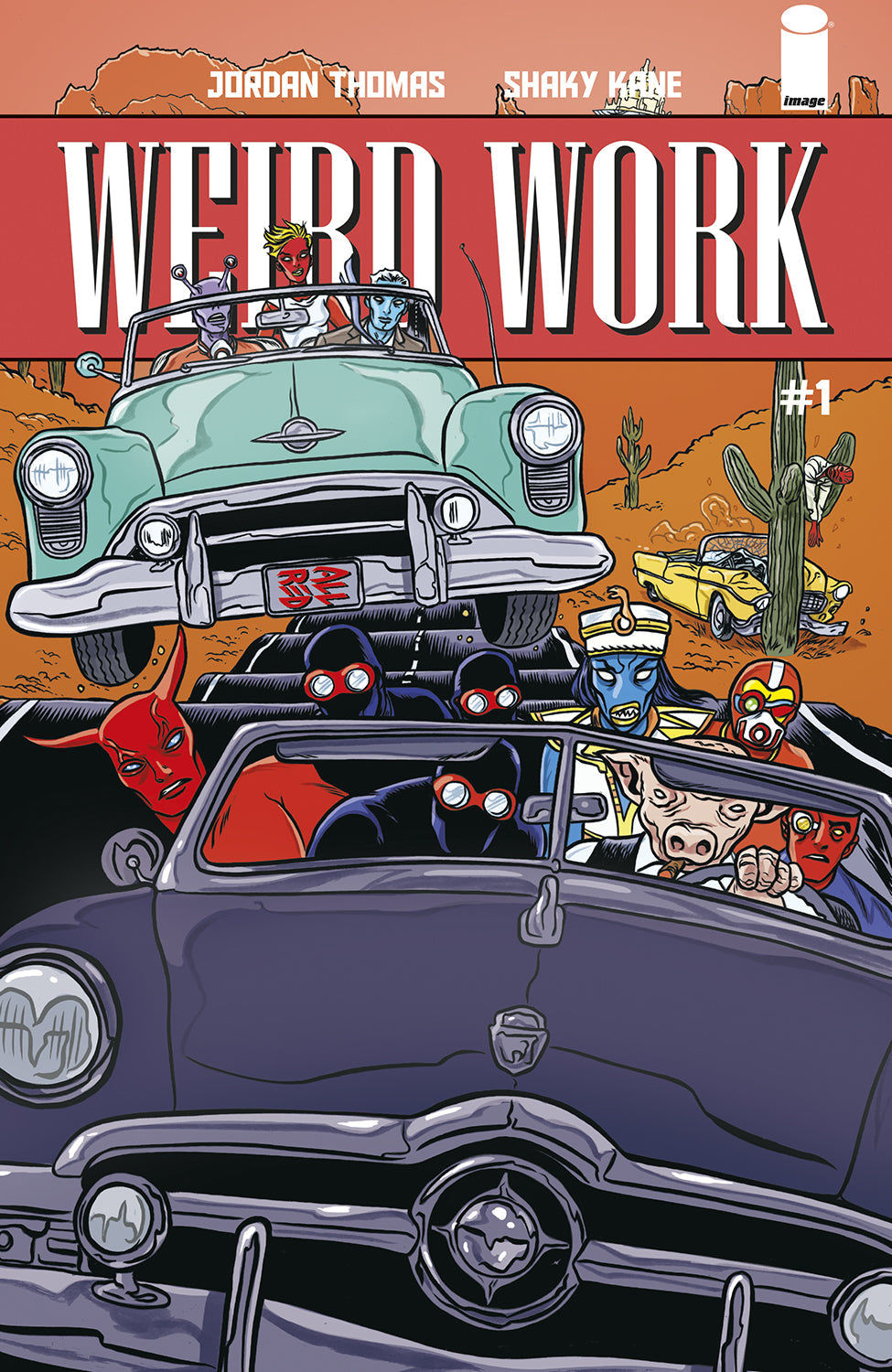 Weird Work #1 (Of 4) B Mike Allred Variant (07/05/2023) Image