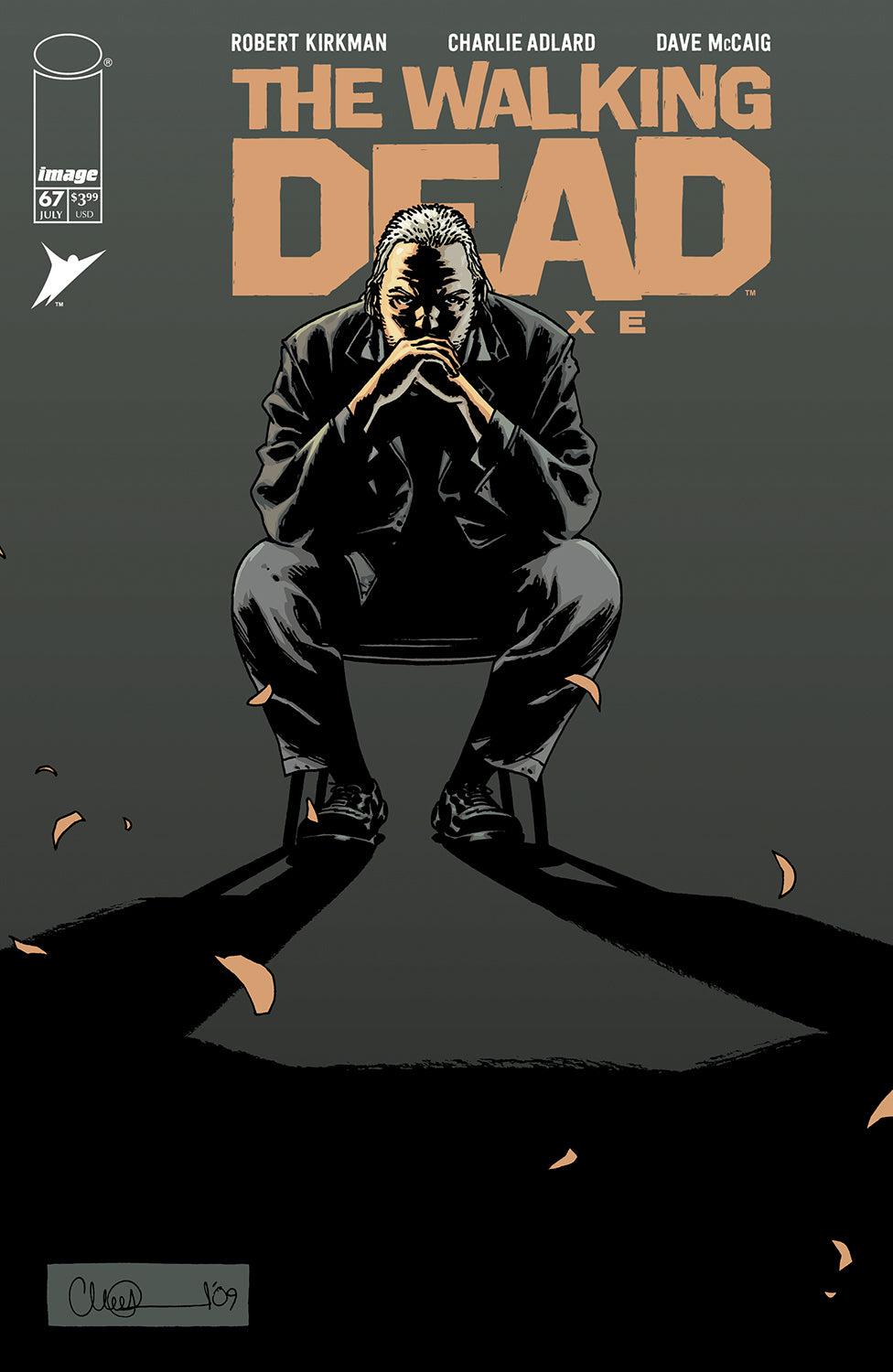 Walking Dead Dlx #67 B Charlie Adlard Variant (07/19/2023) Image