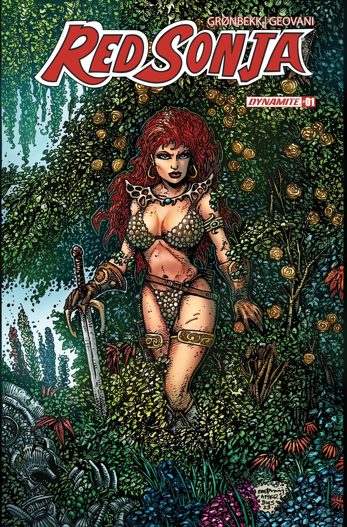 Red Sonja 2023 #1 H Kevin Eastman Variant (07/19/2023) Dynamite