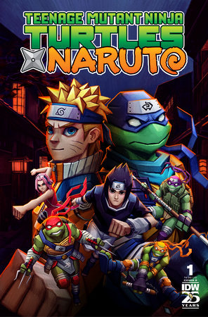 Teenage Mutant Ninja Turtles X Naruto #1 D Andres Moncayo Variant SIGNED Caleb Goellner (11/20/2024) Idw