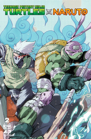 Teenage Mutant Ninja Turtles X Naruto #2 G 1:75 Ricardo Lopez Ortiz Variant (01/22/2025) Idw