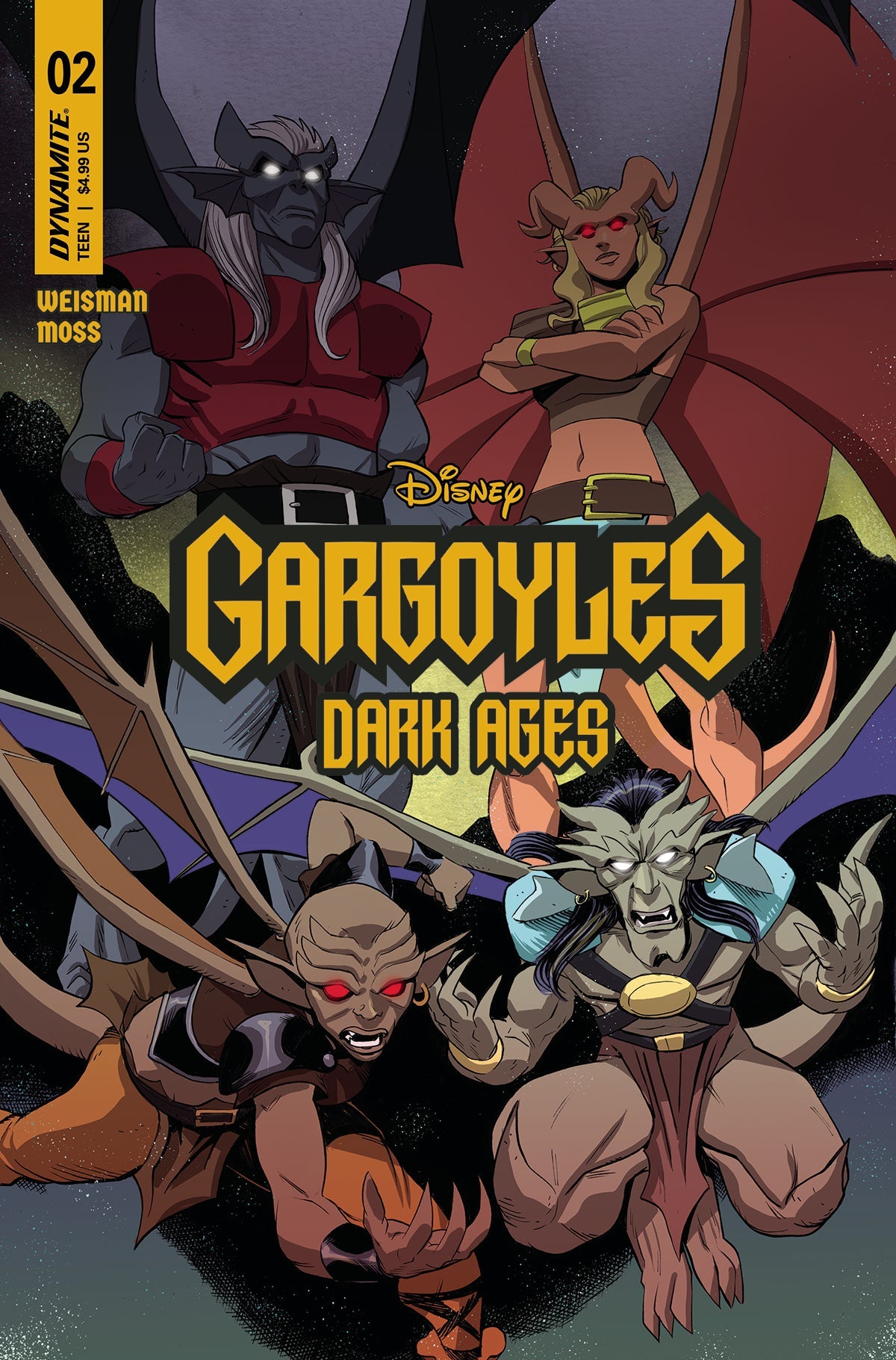 Gargoyles Dark Ages #2 G 1:10 Drew Moss Original Variant (08/09/2023) Dynamite