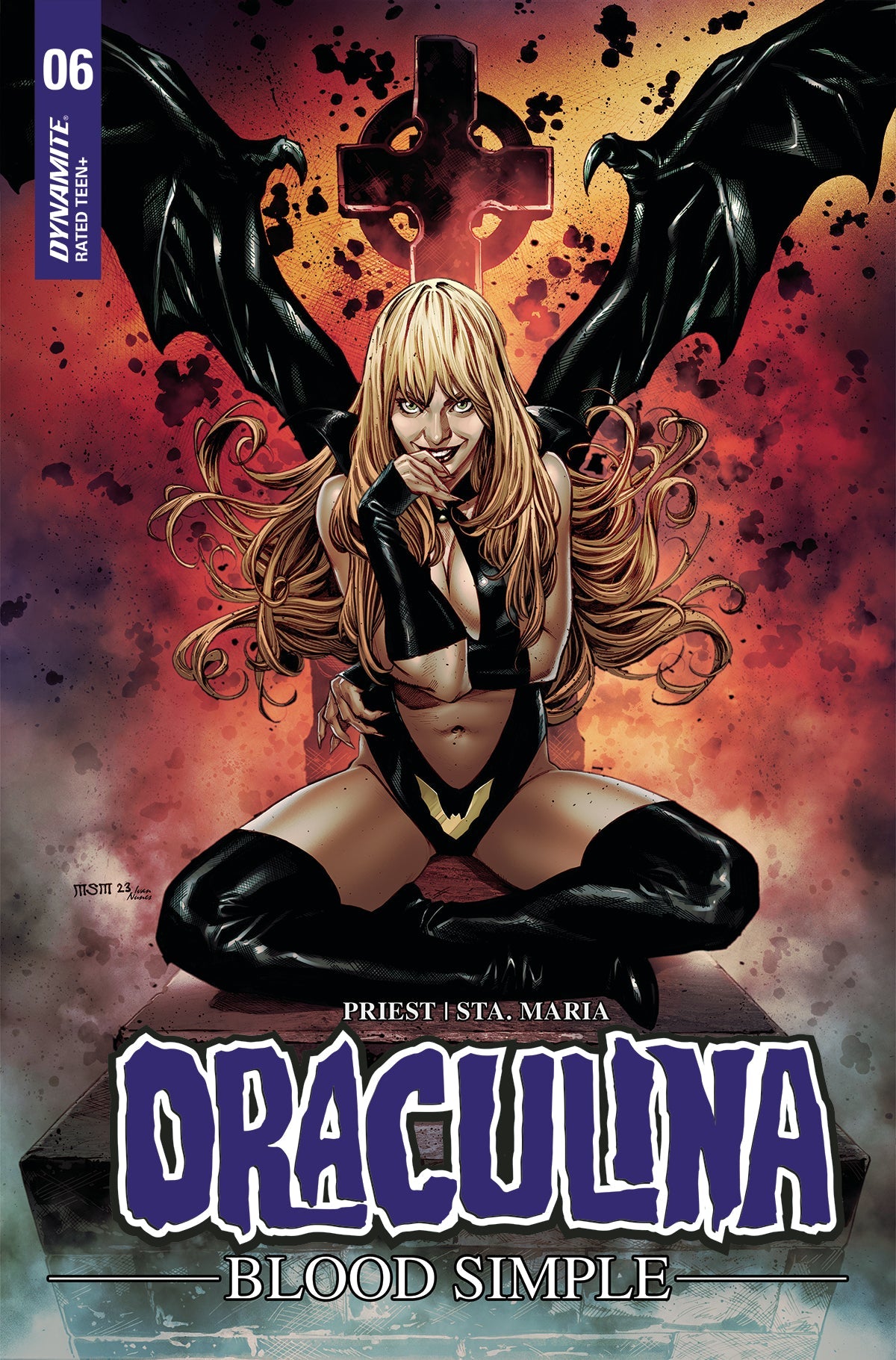 Draculina Blood Simple #6 F 1:10 Michael Sta Maria Original Variant (10/18/2023) Dynamite