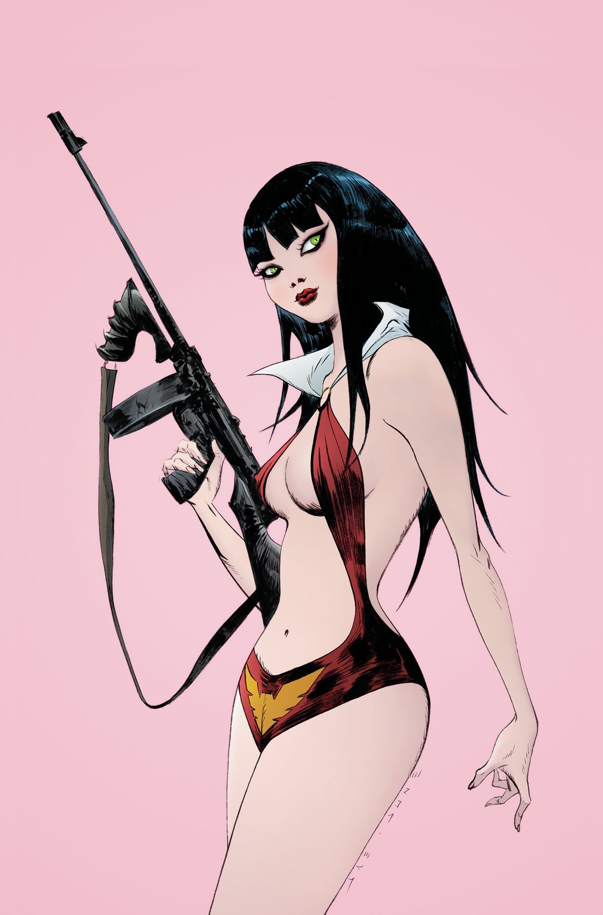 Vampirella Vs Superpowers #4 M 1:25 Jae Lee Virgin Variant (08/23/2023) Dynamite