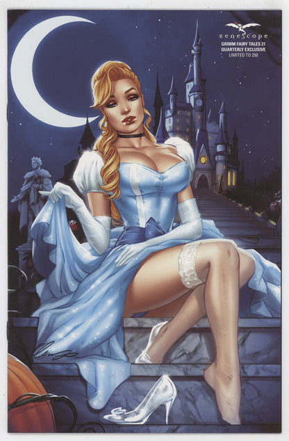 Grimm Fairy Tales 21 Zenescope 2018 NM- 9.2 Elias Chatzoudis  Cinderella Cosplay