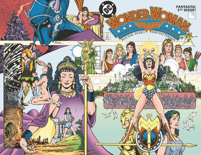 Wonder Woman (1987) #1 C Facsimile Edition George Perez Foil Variant (08/29/2023) Dc