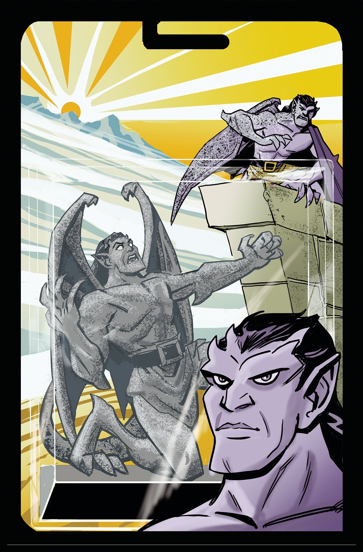 Gargoyles Dark Ages #3 J 1:20 Action Figure Virgin Variant (09/20/2023) Dynamite