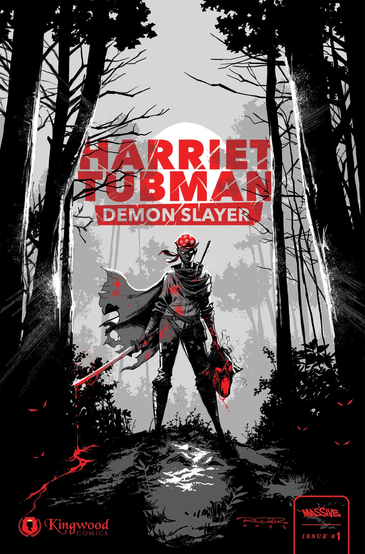 Harriet Tubman Demon Slayer #1 G 1:25 Randolph ( Variant (09/13/2023) Massive