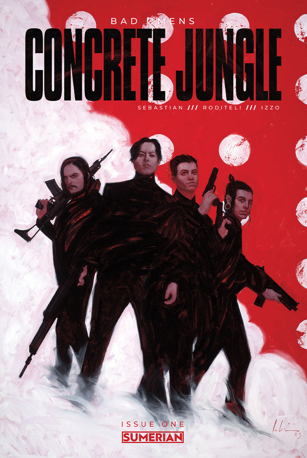 Bad Omens Concrete Jungle #1 (Of 4) E 1:10 Variant (09/06/2023) Massive - Sumerian