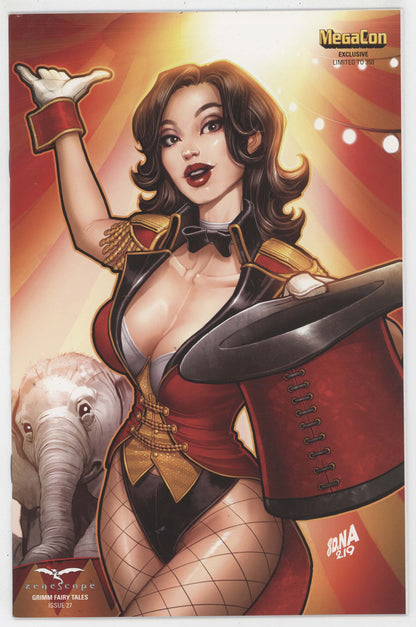 Grimm Fairy Tales 27 Zenescope 2019 NM- 9.2 David Nakayama Zatanna Cosplay GGA