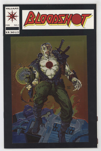 Bloodshot 1 Valiant 1993 FN Geomancer Barry Windsor Smith
