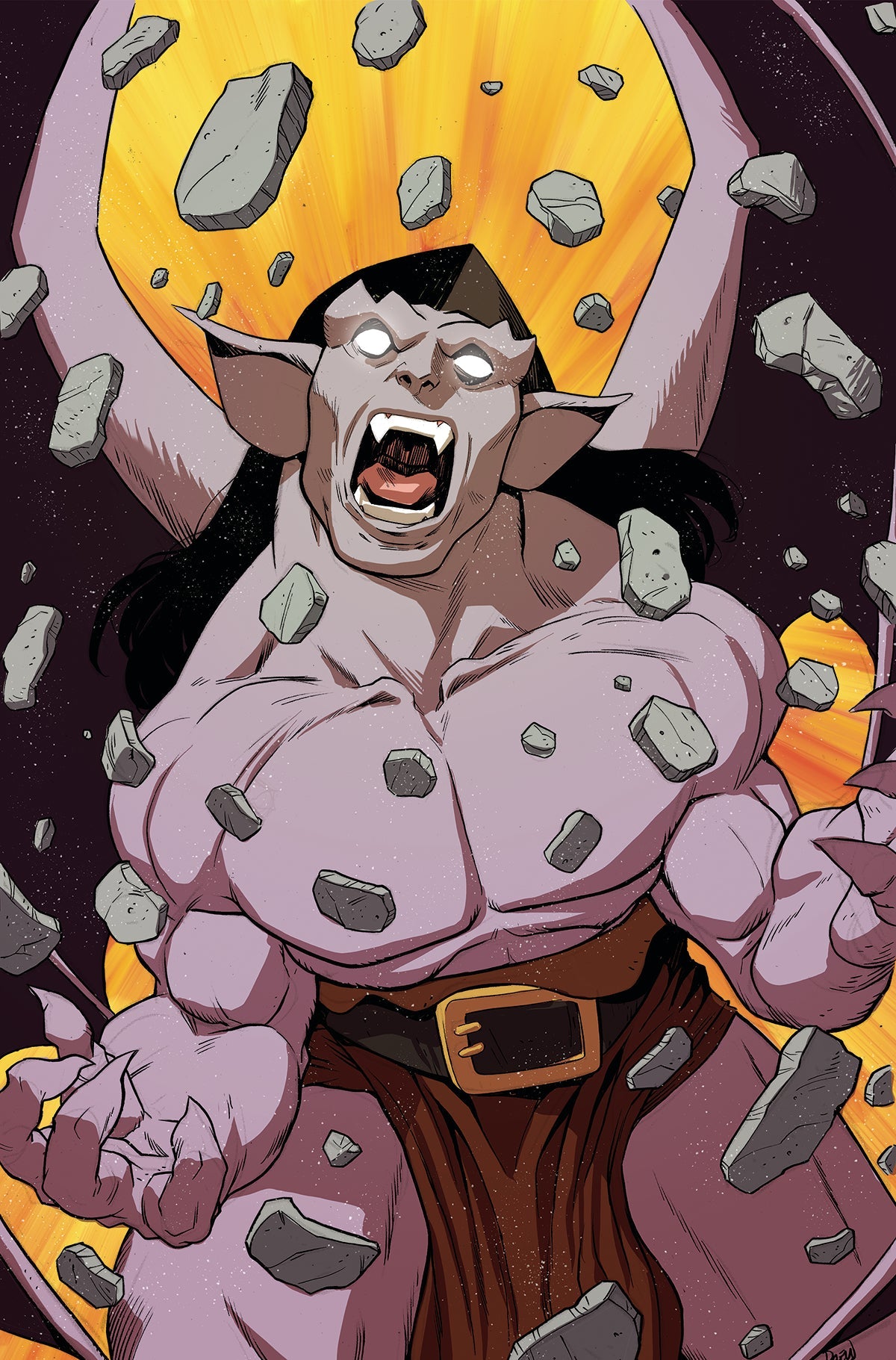 Gargoyles Dark Ages #4 I 1:10 Drew Moss Virgin Variant (11/01/2023) Dynamite