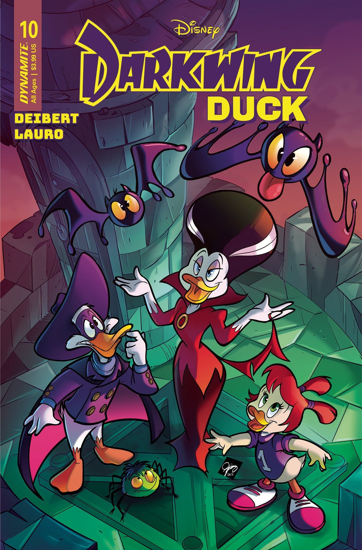 Darkwing Duck #10 E Ciro Cangialosi Variant (11/29/2023) Dynamite