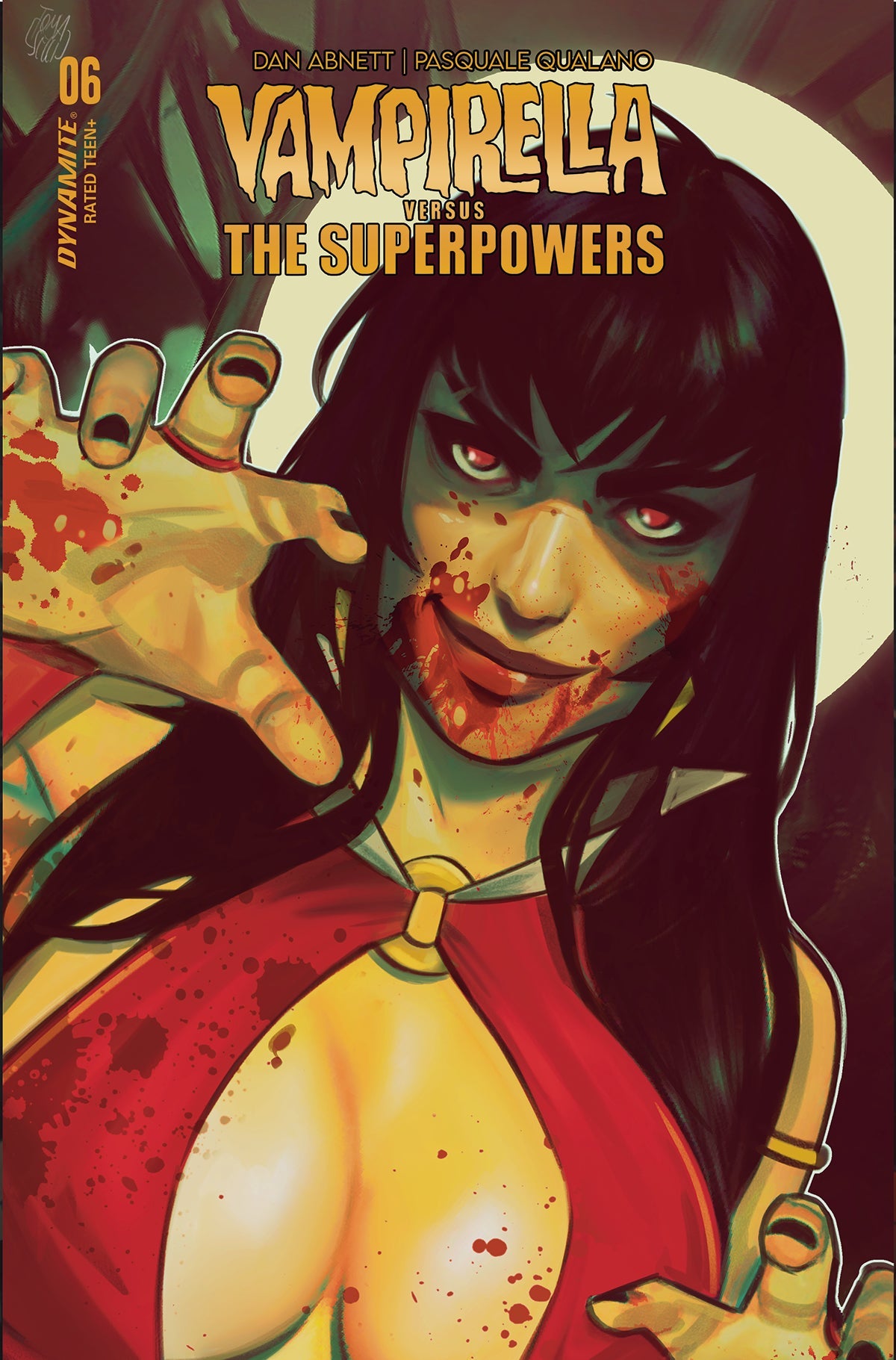 Vampirella Vs Superpowers #6 D Francesco Tomaselli Variant (12/20/2023) Dynamite