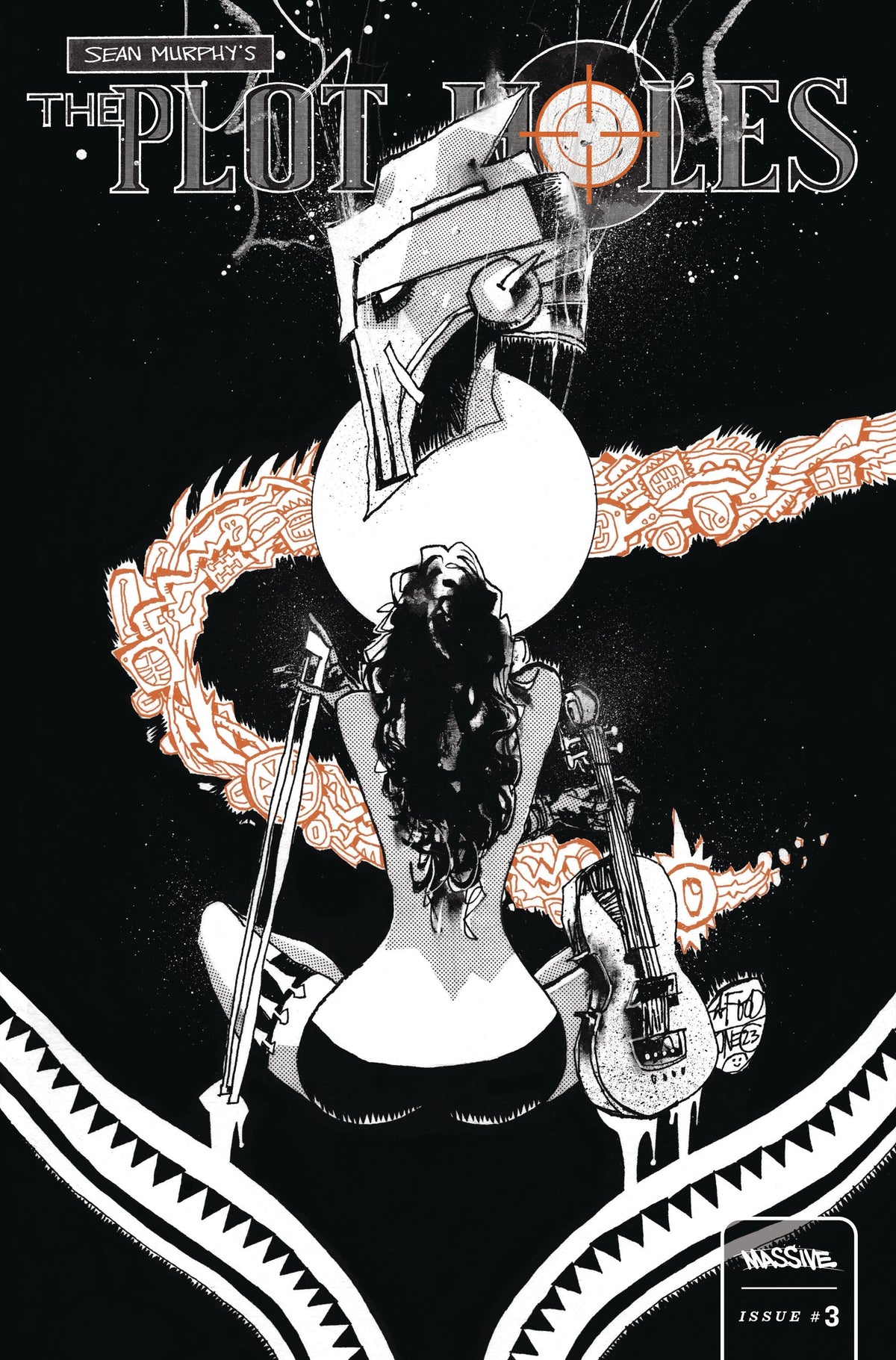 Plot Holes #3 (Of 5) E 1:10 Mahfood Bw Variant (10/25/2023) Massive