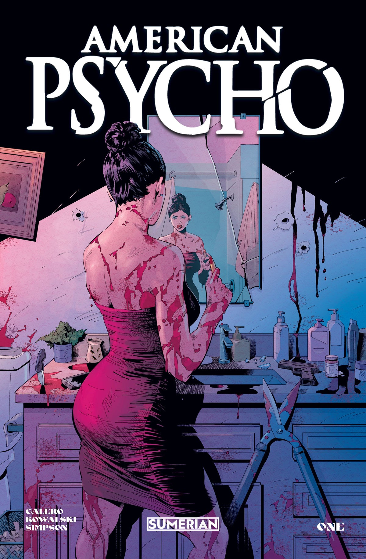 American Psycho #1 (Of 4) C Walter Variant (10/11/2023) Massive - Sumerian