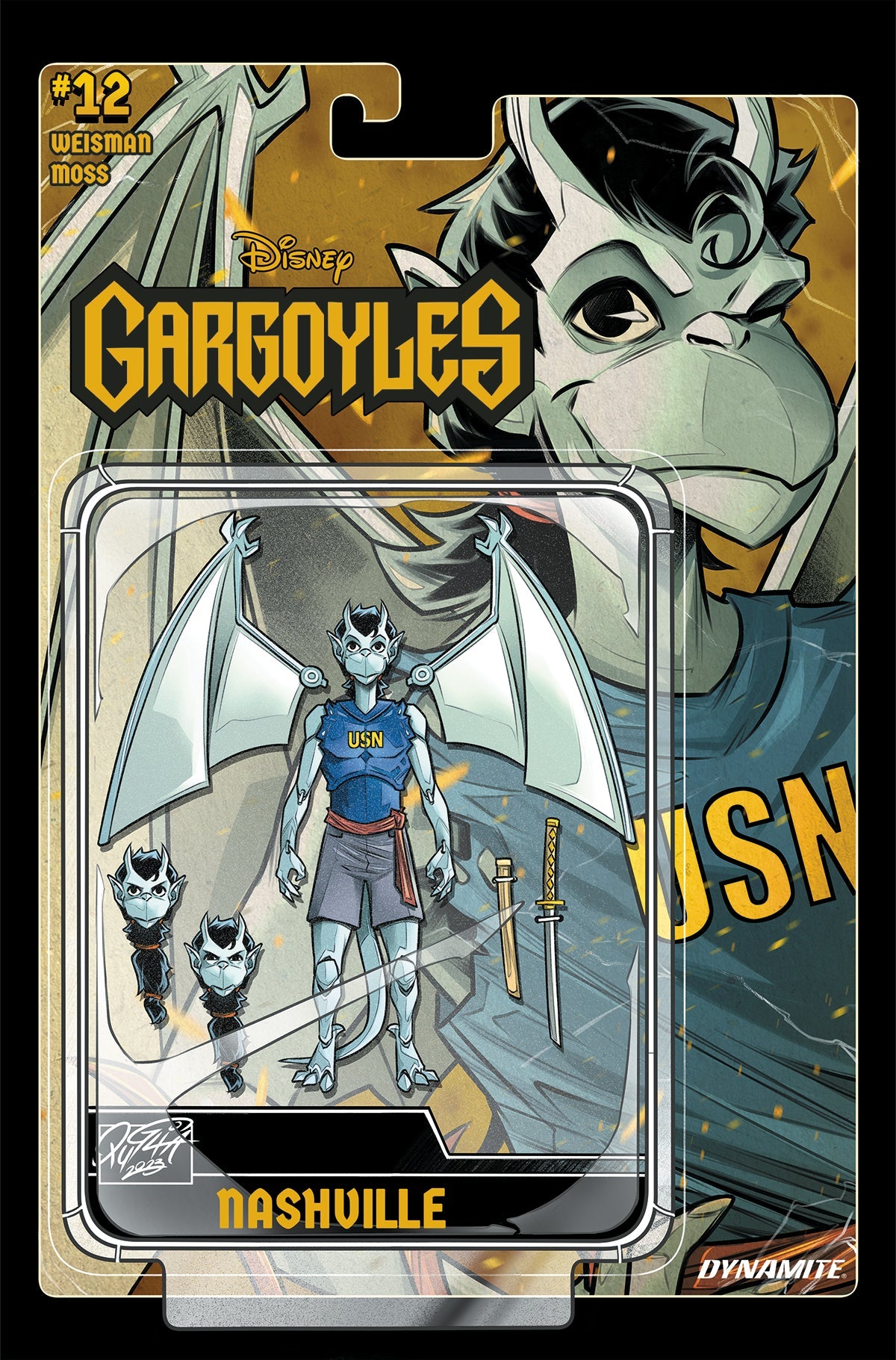 Gargoyles #12 F Action Figure Variant (03/20/2024) Dynamite