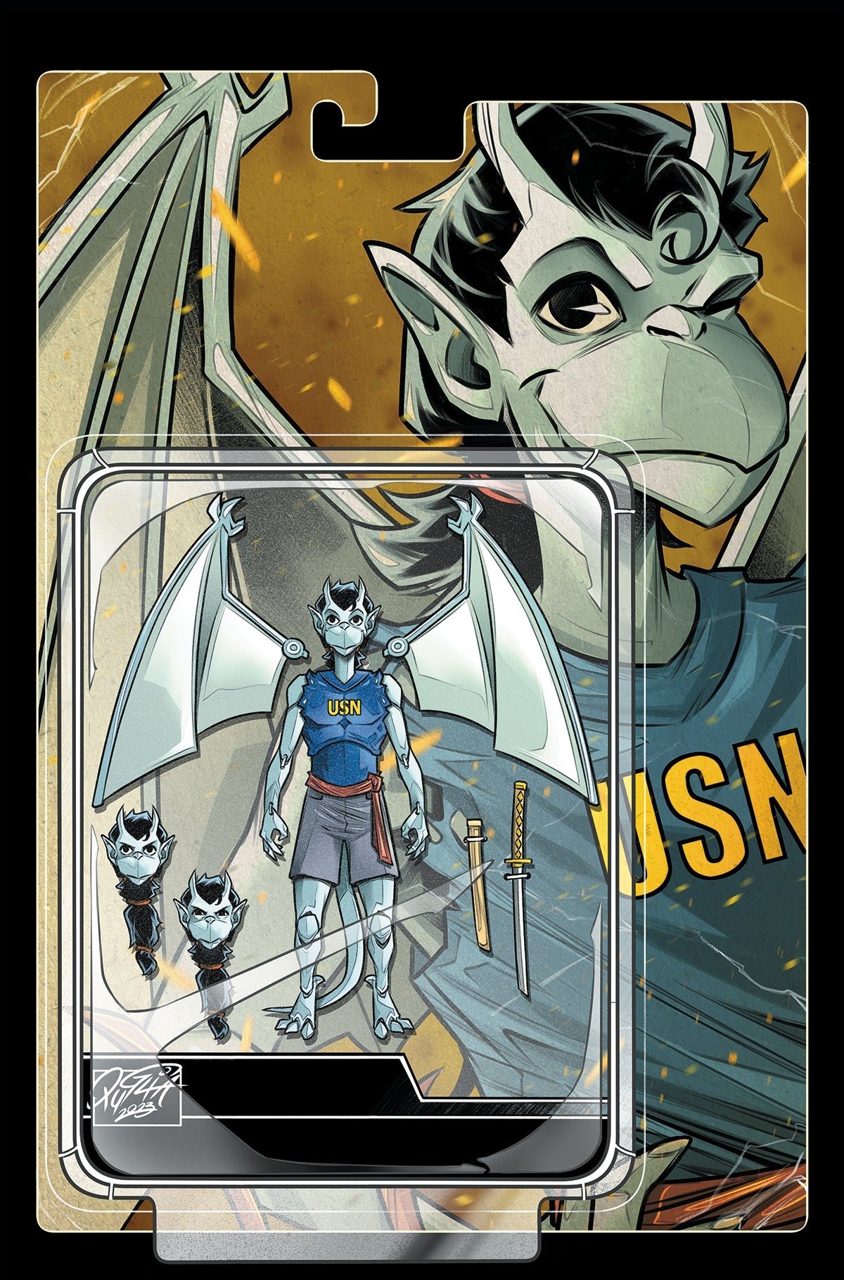 Gargoyles #12 G 1:5 Action Figure Virgin Variant (03/20/2024) Dynamite