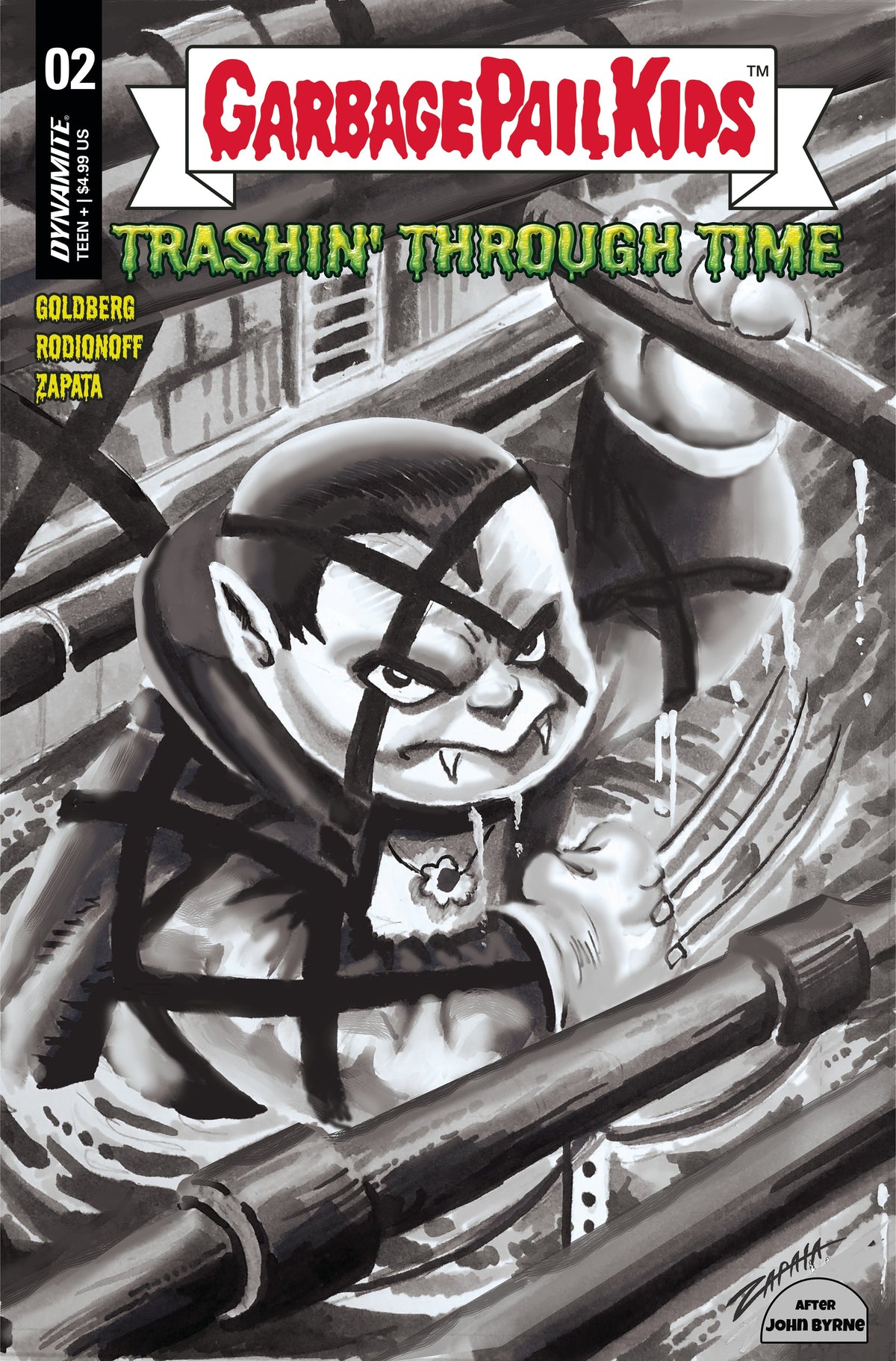 Garbage Pail Kids Through Time #2 E 1:10 Zapata Variant (11/08/2023) Dynamite