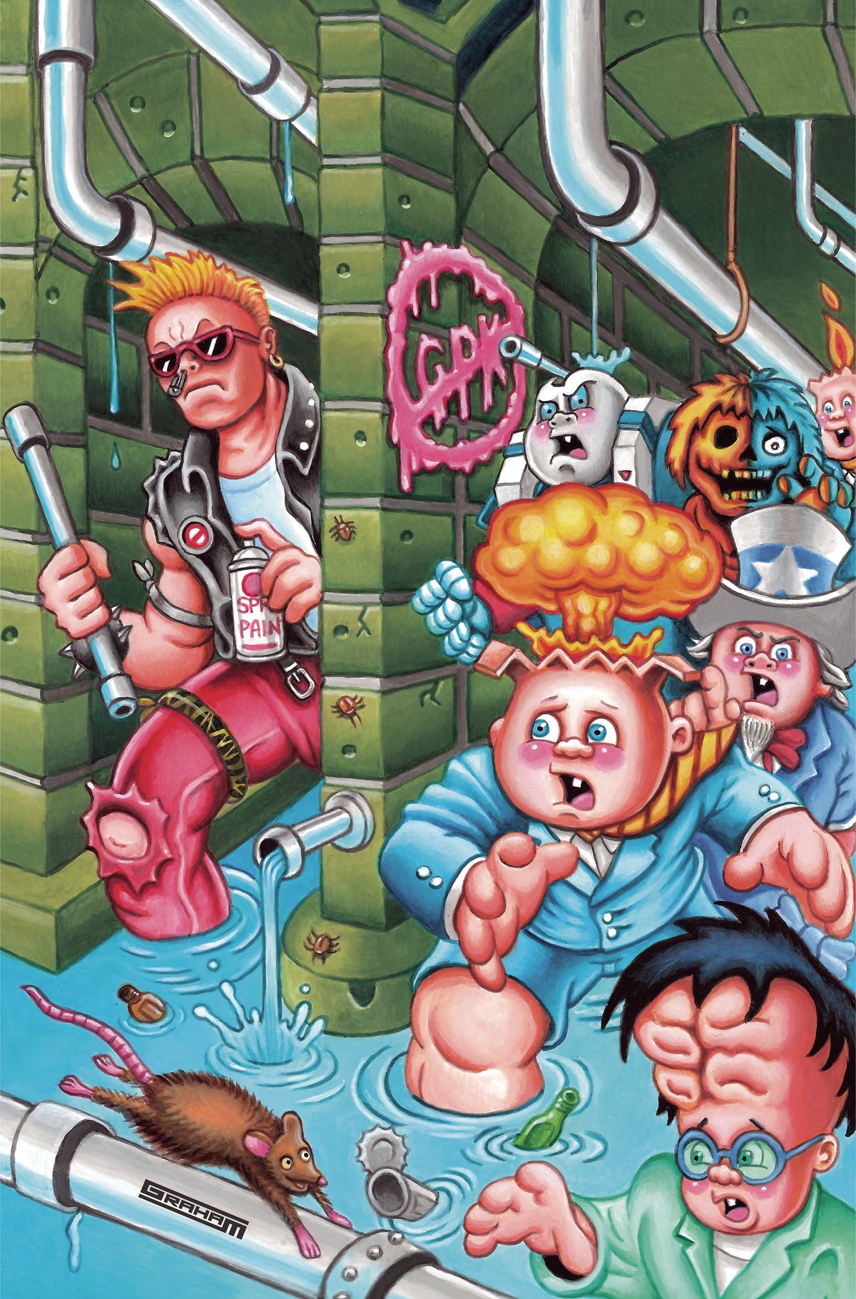Garbage Pail Kids Through Time #2 G 1:15 Graham Variant (11/08/2023) Dynamite