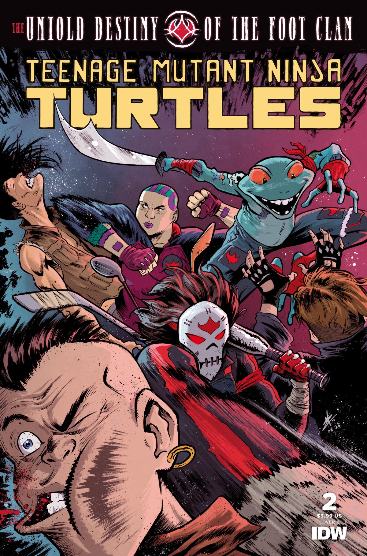 Teenage Mutant Ninja Turtles TMNT Untold Destiny Of Foot Clan #2 B Medel (04/17/2024) Idw
