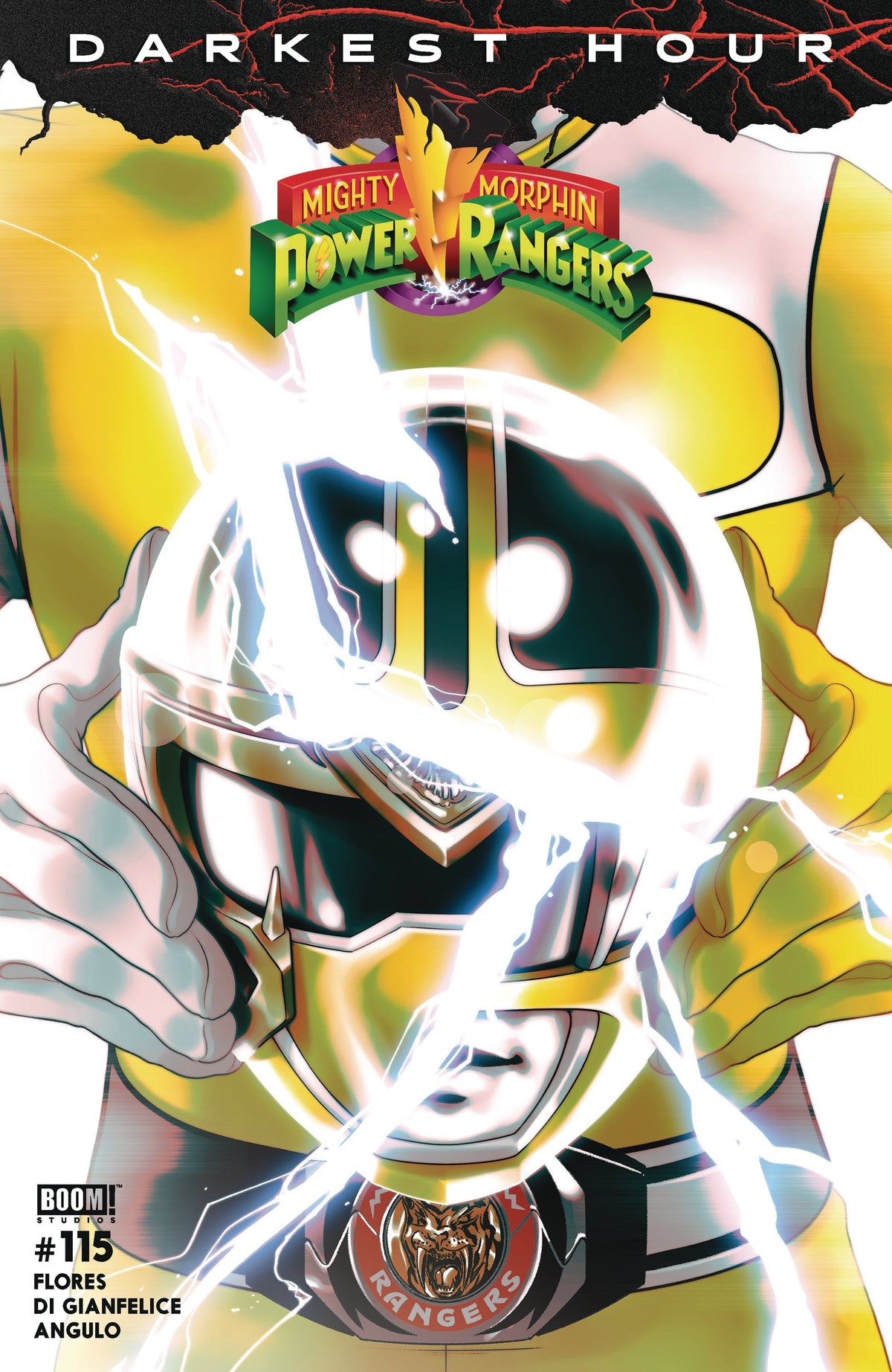 Mighty Morphin Power Rangers #115 C Helmet Goni Montes Variant (12/27/2023) Boom