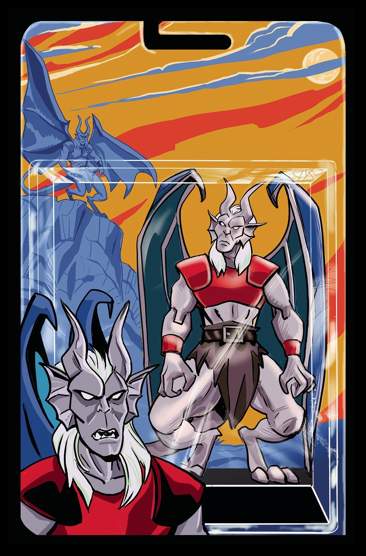 Gargoyles Dark Ages #6 H 1:10 Action Figure Virg Variant (03/06/2024) Dynamite