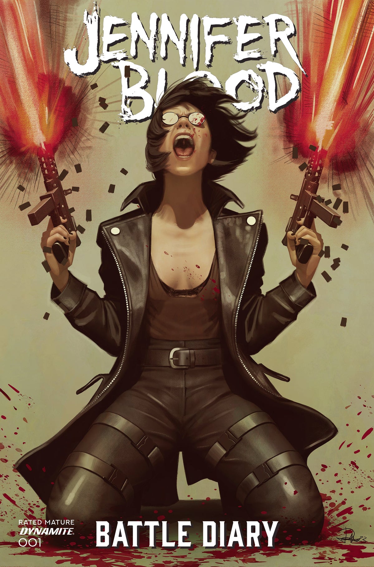 Jennifer Blood Battle Diary #1 C Rebeca Puebla Variant (11/29/2023) Dynamite