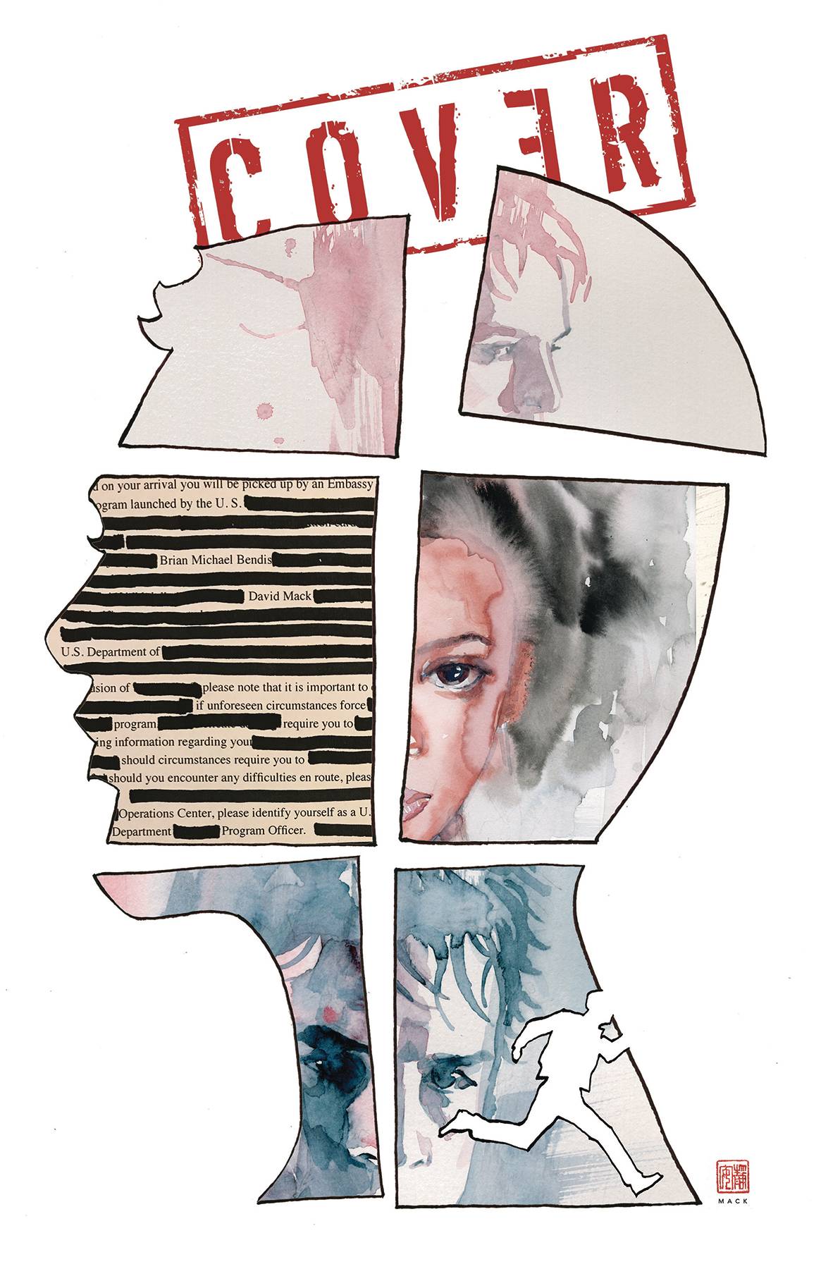 COVER #6 A (OF 6) DC David Mack Brian Michael Bendis (MR) (03/13/2019)