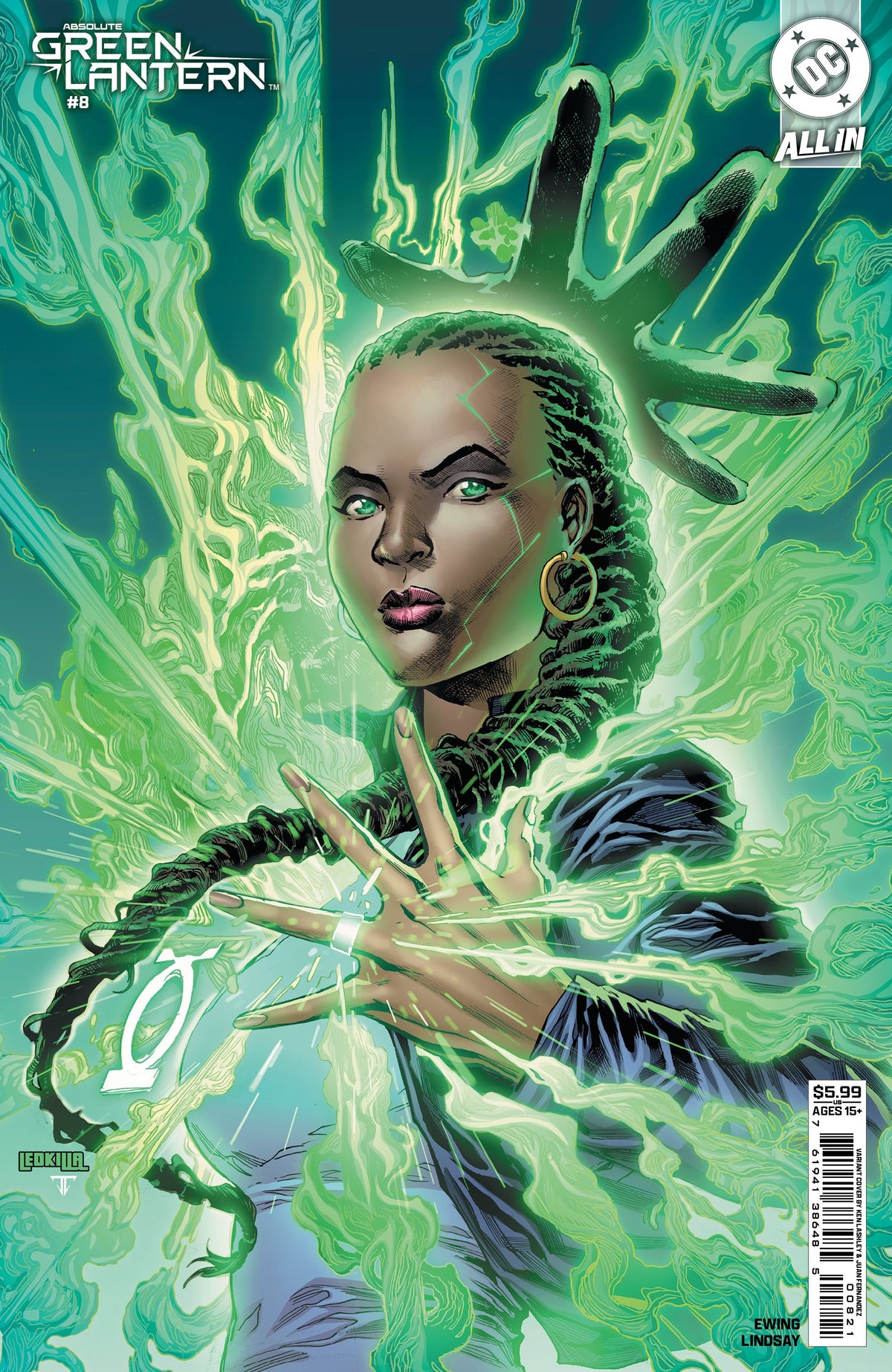 Absolute Green Lantern #8 B Ken Lashley Variant (11/05/2025) Dc